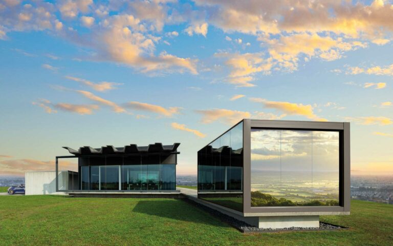 Die Pratic Connect von Meinlamellendach.de ist ein Sonnenschutz der zu einem Teil der Außenarchitektur Ihres Zuhauses wird.